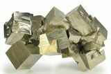 Incredible, Natural Pyrite Cube Cluster - Navajun, Spain #298983-1